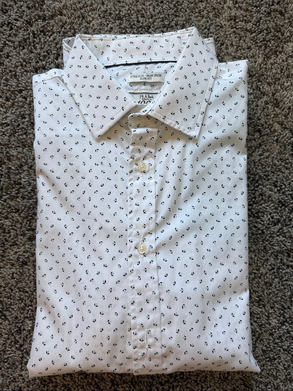 Jos. A. Banks 1905 Slim Fit Non-Iron Button-Down Shirt